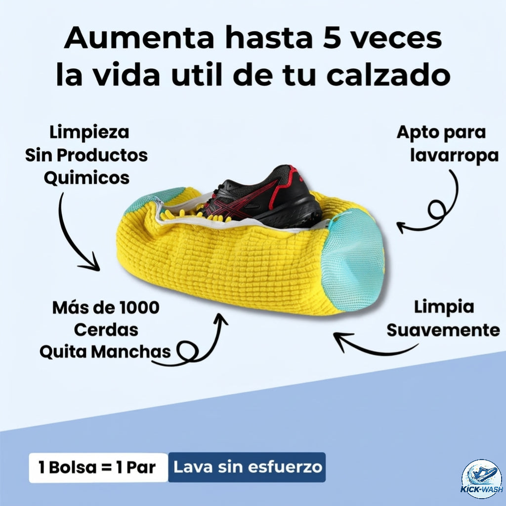 Bolsa de lavado para zapatillas: Cuida tus zapatillas y ahorra tiempo!